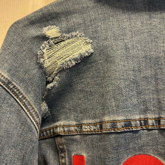 Lane Bryant Pride Jean Jacket - Picture 4 of 7